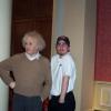 Mig and Albert Einstein