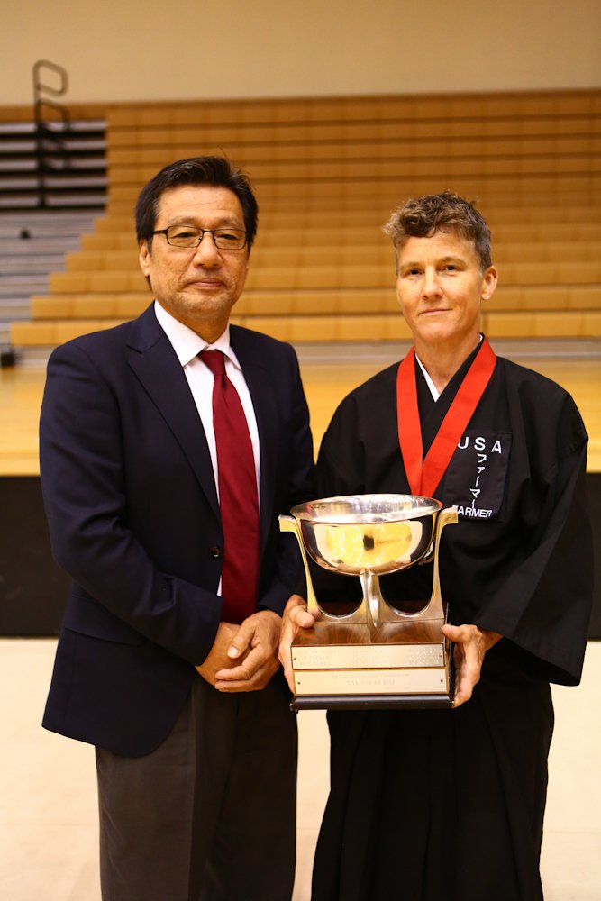 Debi Farmer and Shozo Kato Sensei